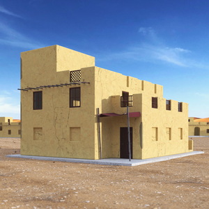 Middle Eastern Style Building 3D model