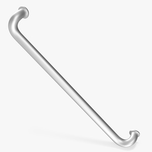 3D model Door Handle Vintage Long Metal