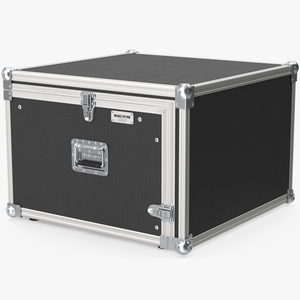 Heavy Duty DJ Road Case 35x48x48cm 3D model