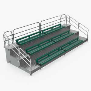 Seating Portable Grandstand 3D