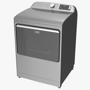 Maytag Clothes Dryer Machine Metallic 3D
