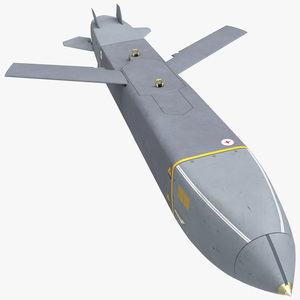 British French Air Launched Cruise Missile 3D