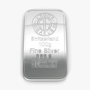 3D model Silver Bar 100g