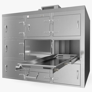 Morgue Refrigerator 3D model