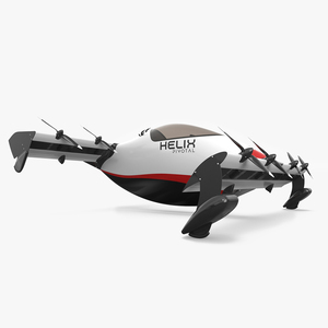 3D Helix Pivotal Electric VTOL Aircraft