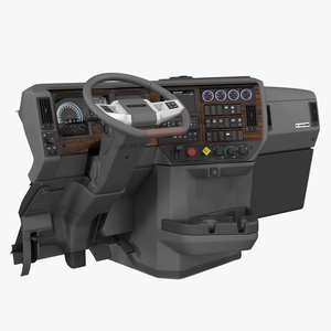 3D model Mack Truck Dashboard