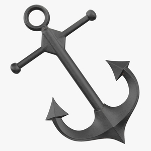 3D model Old Ship Anchor