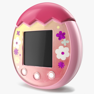 3D Interactive Tamagotchi Pet Pink