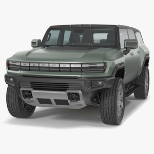 GMC Hummer EV SUV 3D