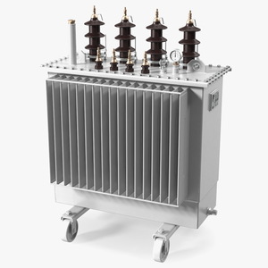 3D model Electric Transformer