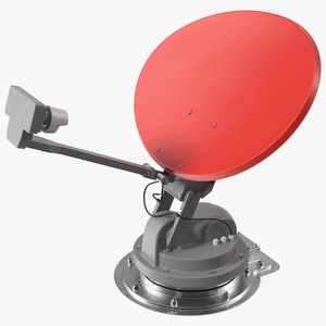 3D model Satellite TV Antenna