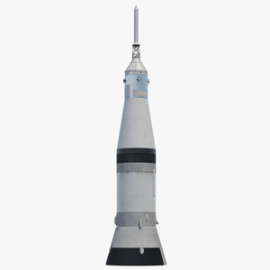 3D model Third Stage of Saturn V Rocket
