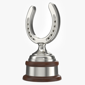 Silver Horseshoe Award 3D