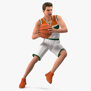 Teenage Boy Playing Pose 3D model