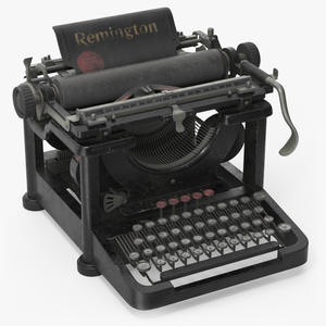 Typewriter Remington 10 1923 Old 3D
