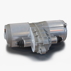 3D model Tesla Electric Motor