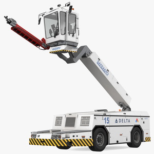 3D model Safeaero 220 Deicing Vehicle Rigged