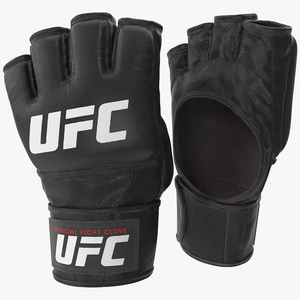 3D UFC Official Leather Fight Gloves model