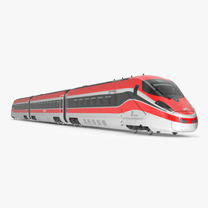 Frecciarossa 1000 High Speed Train 3D model