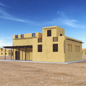 Middle Eastern Traditional House 3D