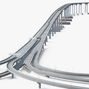 Coronado Bay Bridge 3D model