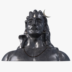 3D model Adiyogi Shiva Statue