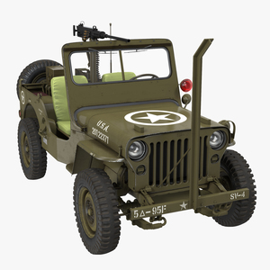 Jeep Willys MB 3D model