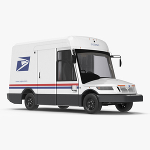 Next Generation US Mail Truck 3D model