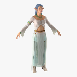 3D model Female Elf