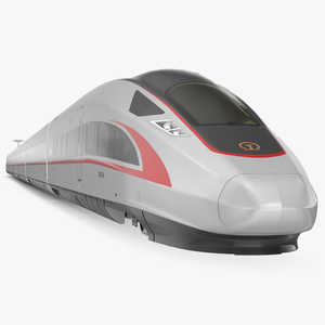 3D CR400 Fuxing Train model