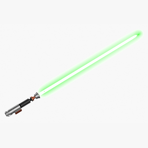 Luke Skywalker Plasma Sword 3D