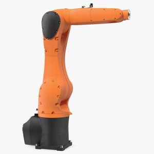 Industrial Robot Arm Rigged 3D