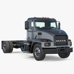 3D Mack MD6 Medium-Duty Truck