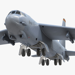 Boeing B52 Stratofortress Strategic Bomber 3D