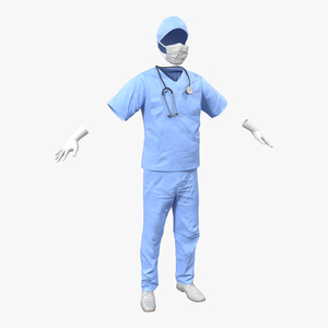 3D Surgeon Dress 13