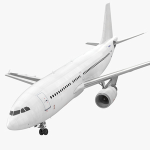 3D Airbus A310 300 Generic model