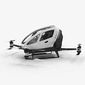 3D model Autonomous Aerial Vehicle Ehang 184