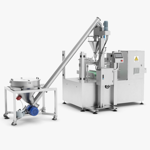 3D Premade Pouch Packaging Machine Powder model