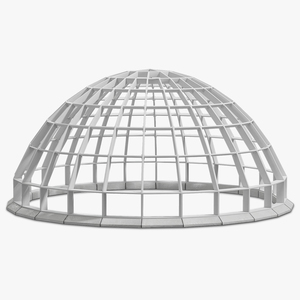 3D model Steel Dome Structure