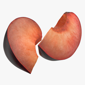 3D Sliced Plum 3 model