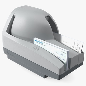 3D Digital Check Scanner