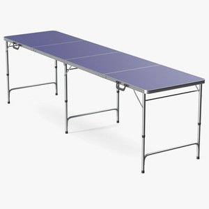 3D Portable Foldable Table model