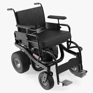 Electric Powered Wheelchair 3D