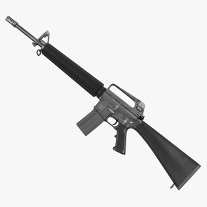 Assault Rifle M16 3D