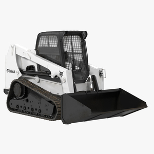 Bobcat Compact Tracked Front Loader 2 3D