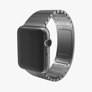 3D Apple Watch 38mm Link Bracelet Dark Space