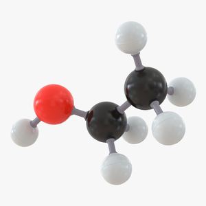 3D Ethanol Molecule