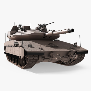 3D model Israeli Tank Merkava