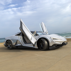 3D BYD Yangwang U9 Silver Supercar Rigged model