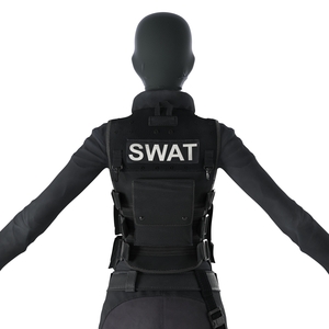 3D SWAT Woman Asian 2 model